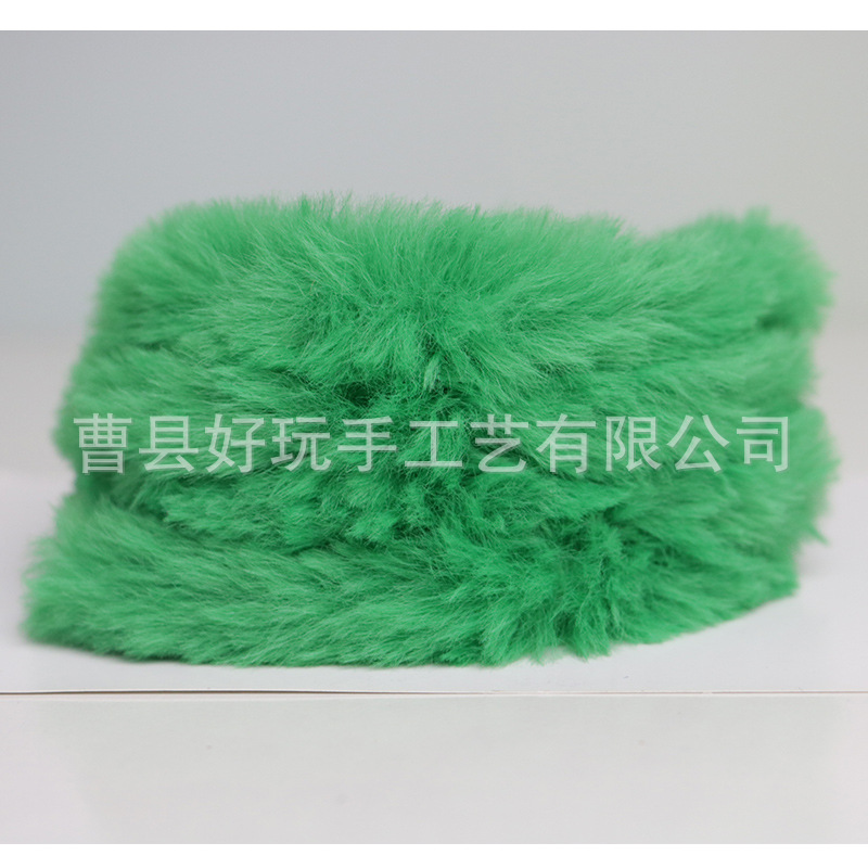 Suministro directo de fábrica 20mm imitación conejo felpa trenzado palo súper grueso súper densa hecha a mano DIY muñeca pequeña leche perro raíz pelo al por mayor