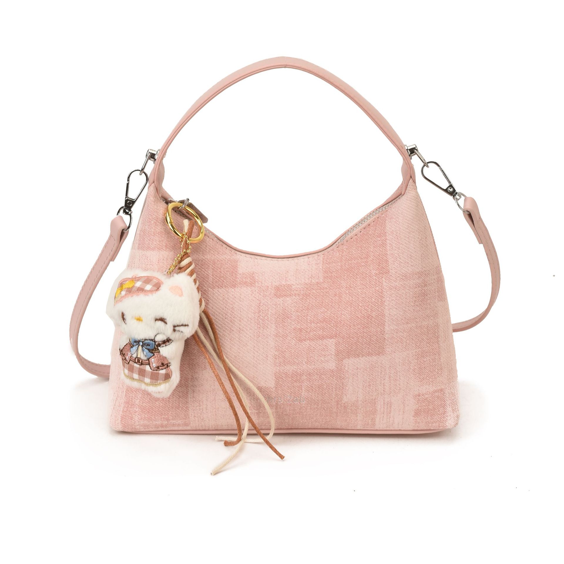 Korean Style Pleated Cloud Shoulder Bag For Women With Chain Strap_voghion.com