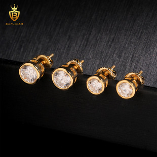 INS new best selling S925 silver set moissanite package set bubble earrings earrings wholesale supply simple earrings