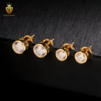 INS новый самый продаваемый Серебряный набор S925 комплект из муассанита Серьги-пузыри серьги оптовые поставки простые серьги