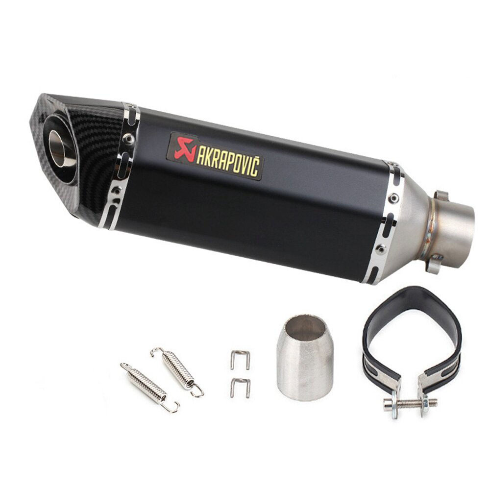 Factory direct motorcycle scooter modified exhaust pipe tail throat spring breeze NINJA small hexagonal round tail exhaust pipe