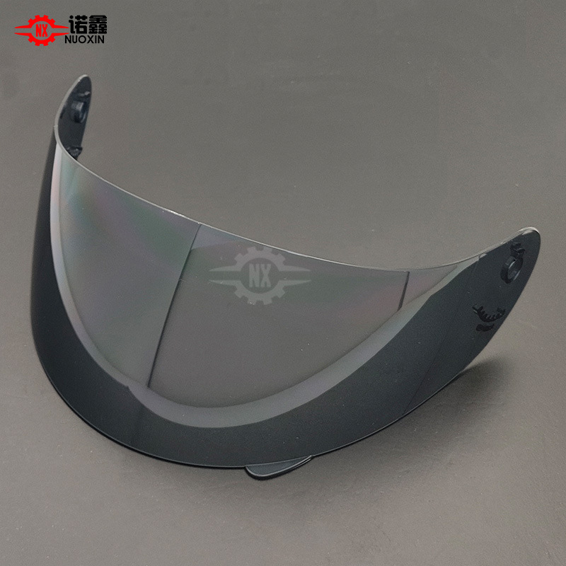Adaptable KYT K2 Lens Anti-fog Sticker Electroplated Aurora Day and Night Universal Helmet Lens Motorcycle Motorcycle Equipment