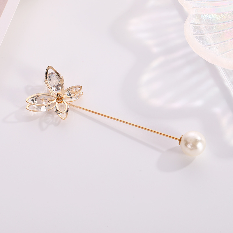 76#别针蝴蝶插针