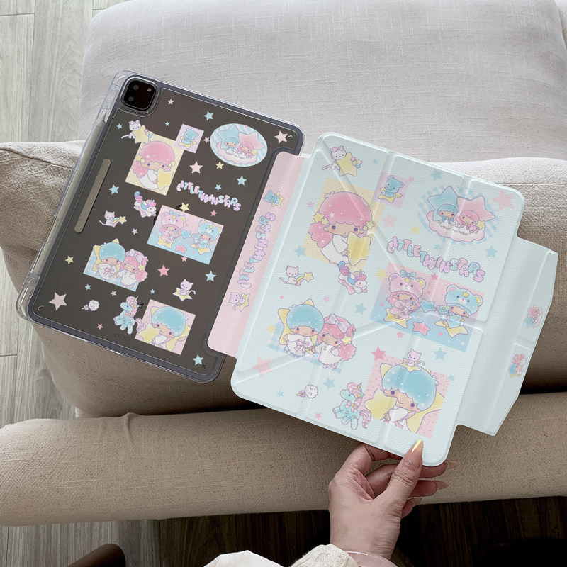 Gemini Star Collage Y+ 70% off Suitable for Ipad10 Protective Case Air New Model with Pen Slot Mini Cute 11inch Pro