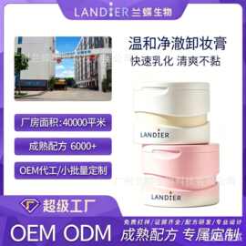 化妆品OEM定制净澈温和卸妆膏油脸部眼唇卸妆油洁面膏贴牌卸妆泥