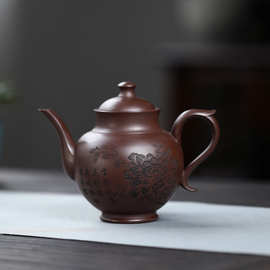 手工紫砂壶源头批发宜兴原矿家用泡茶壶高中端茶具礼品壶玉露壶