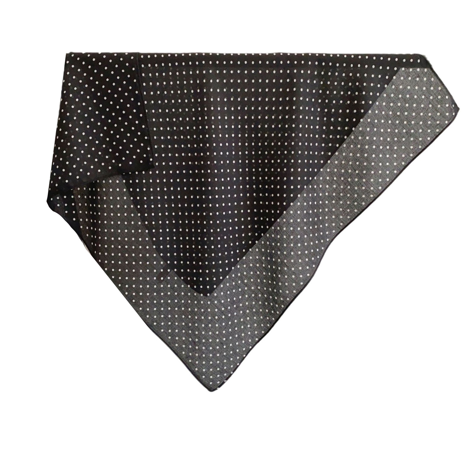 Pañuelo Cuadrado de Lunares 68 cm de Poliéster Térmico con Protección Solar para Primavera y Otoño image 5