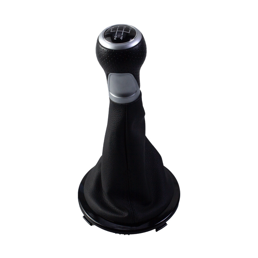 Cross-border suitable for Volkswagen GOL G4 G5 car handlebar silver ring 5-speed shift handball gear head interior accessories