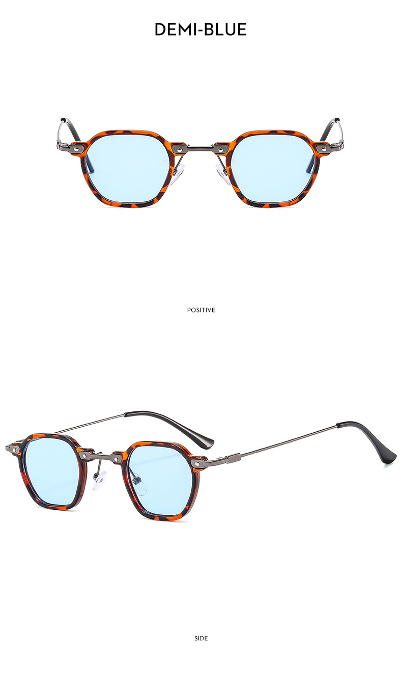 Square Hip-hop Sunglasses For Cycling Men Artistic Small Frame_voghion.com
