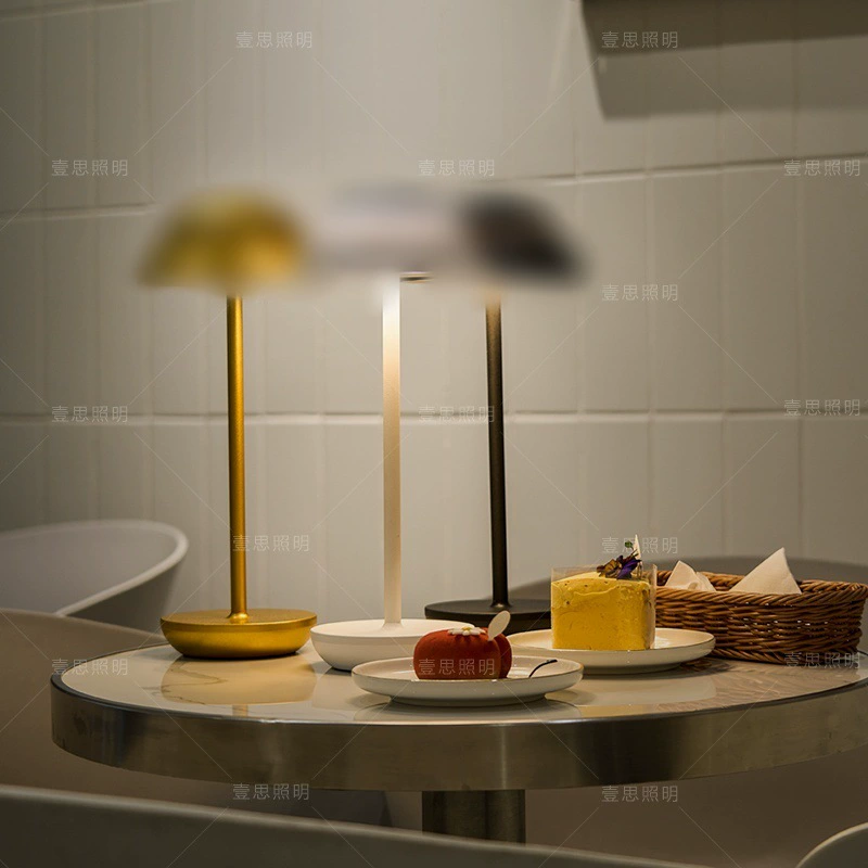 Зарядная настольная лампа двухслойный грибной лампа USB бар открытый ресторан Amazon атмосфера ночник трансграничная оптовая торговля