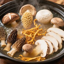 正宗云南七彩菌汤包特产羊肚菌茶树菇香菇虫草花食用菌煲汤优质