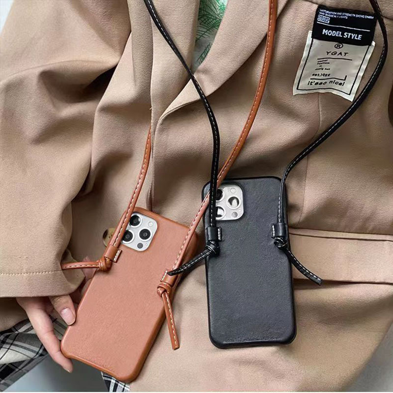 Suitable for Apple 17Promax Mobile Phone Case, 15Pro Coin Purse, 14 Cross-Body Strap, Lanyard, 12/13/Mini