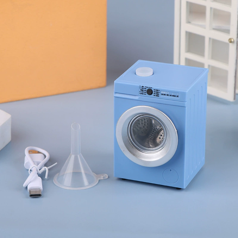 Realistic small electric doll house, minifigure