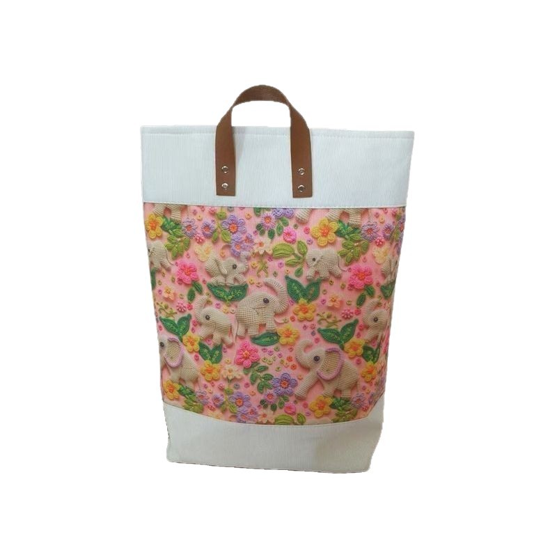 Ins nueva bolsa de almacenamiento portátil de dibujos animados 3d tela plegable canasta de ropa sucia engrosada gran cubo de almacenamiento de juguetes