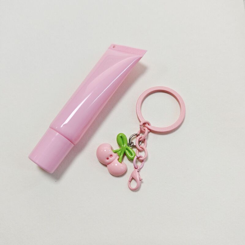 8ml/15ml彩妆软管唇蜜唇膏眼霜防晒霜护肤素颜霜隔离管打孔带挂件|undefined