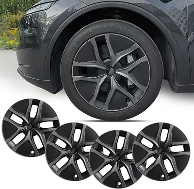 Hub cover: Y Juniper19 20inch full-cover - new-model-y-19inch-star-shuttle-combat-wheel-gray-and-black-color-combination70