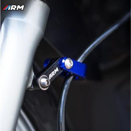 ARM 摩托车刹车油管支架 CNC铝合金款 适配NMAX/PCX|undefined