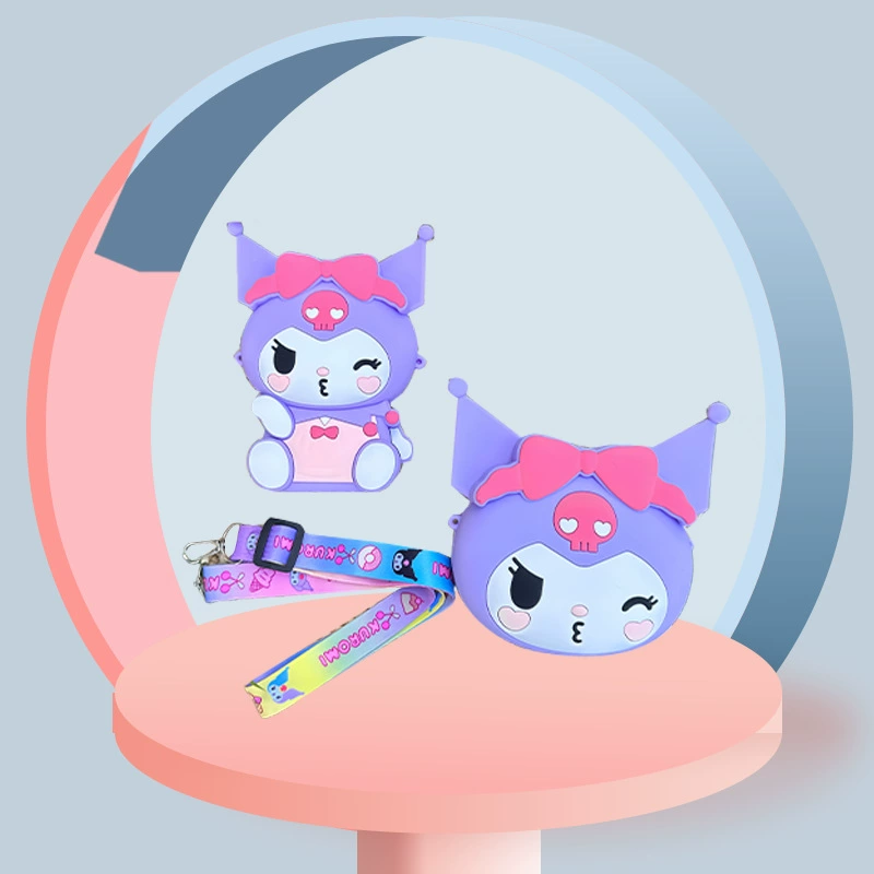 Силиконовая детская сумка мультфильм милый сумка через плечо ремень сумки система хранения оптовая продажа