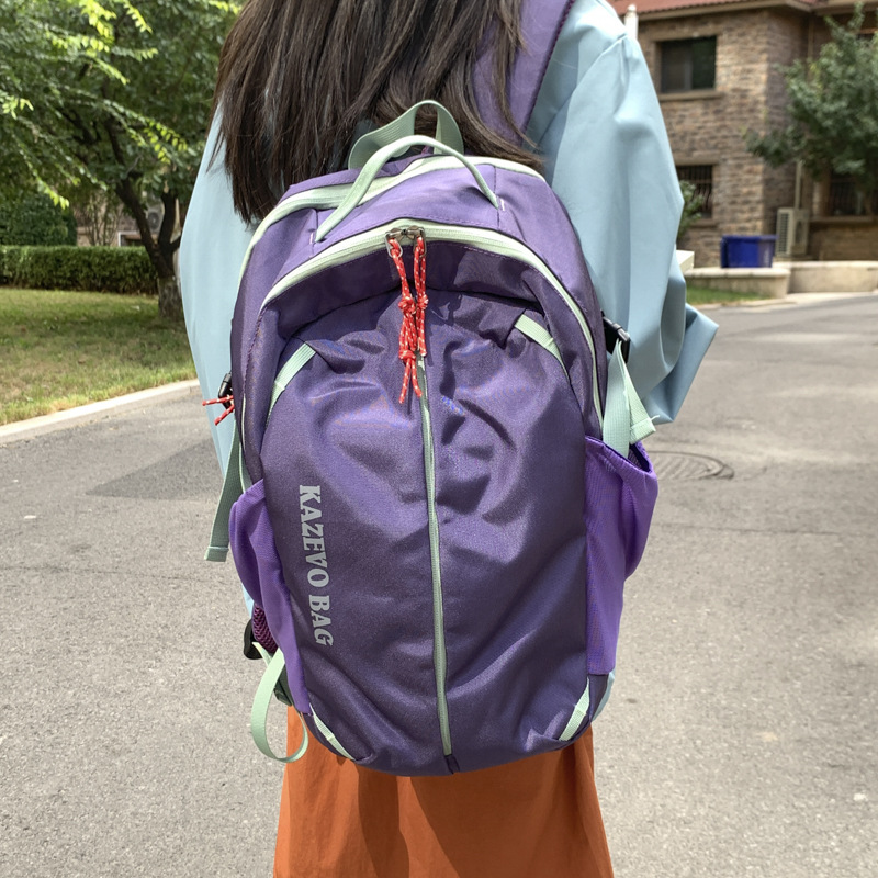 Cross-Border Bata Outdoor Waterproof Mountaineering Leisure Cycling Travel Backpack Men's and Women's Computer School Bag Sports Hiking