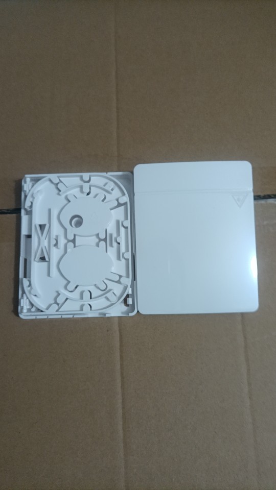 双口光缆信息桌面盒 ，2芯桌面式面板盒，光纤面板