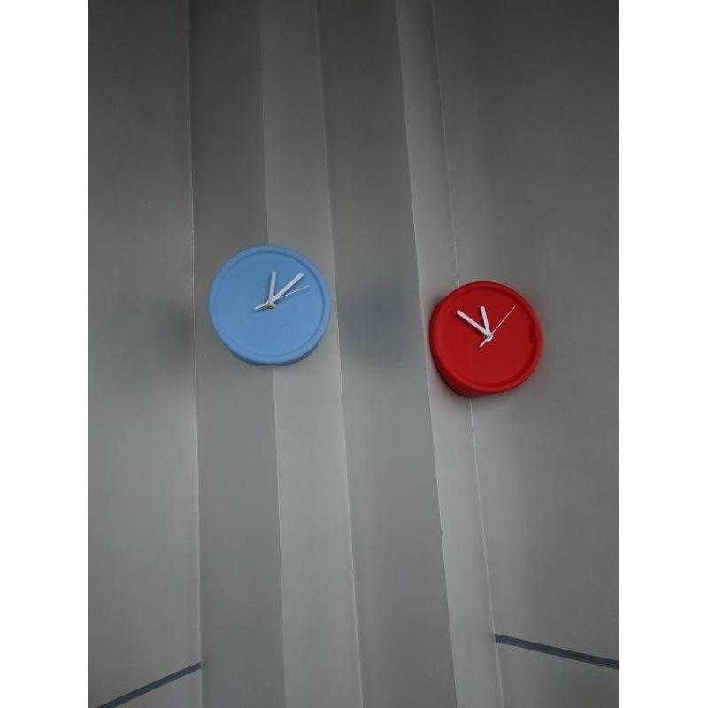 (2개) 펀치없는 벽 코너 시계 음 코너 벽 시계 거실 간단한 단색 현대 INS 침묵하는 기술 아트 장식 구멍