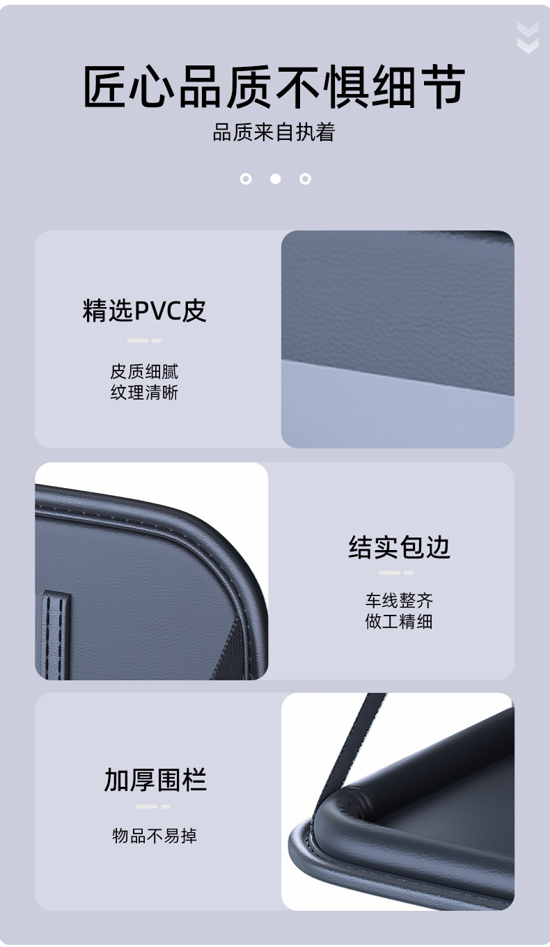 New Car Seat Tray, Multifunctional Car Drink Holder, Foldable Storage Hanging Bag, Seat Car Storage Rack