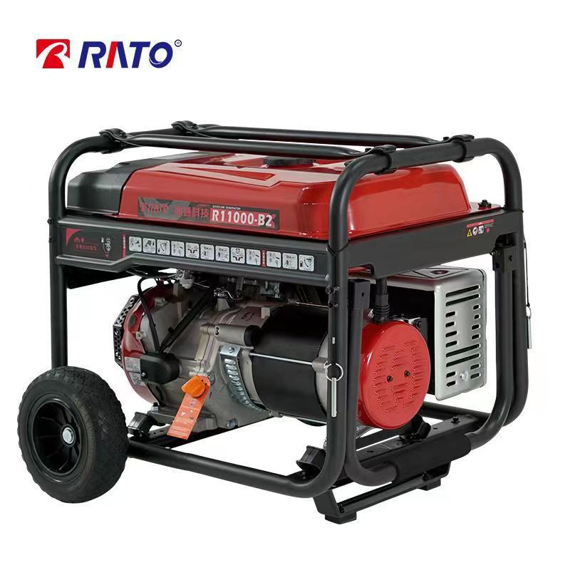 润通汽油发电机220/380V家用8.5千瓦大功率电启户外施工应急充电