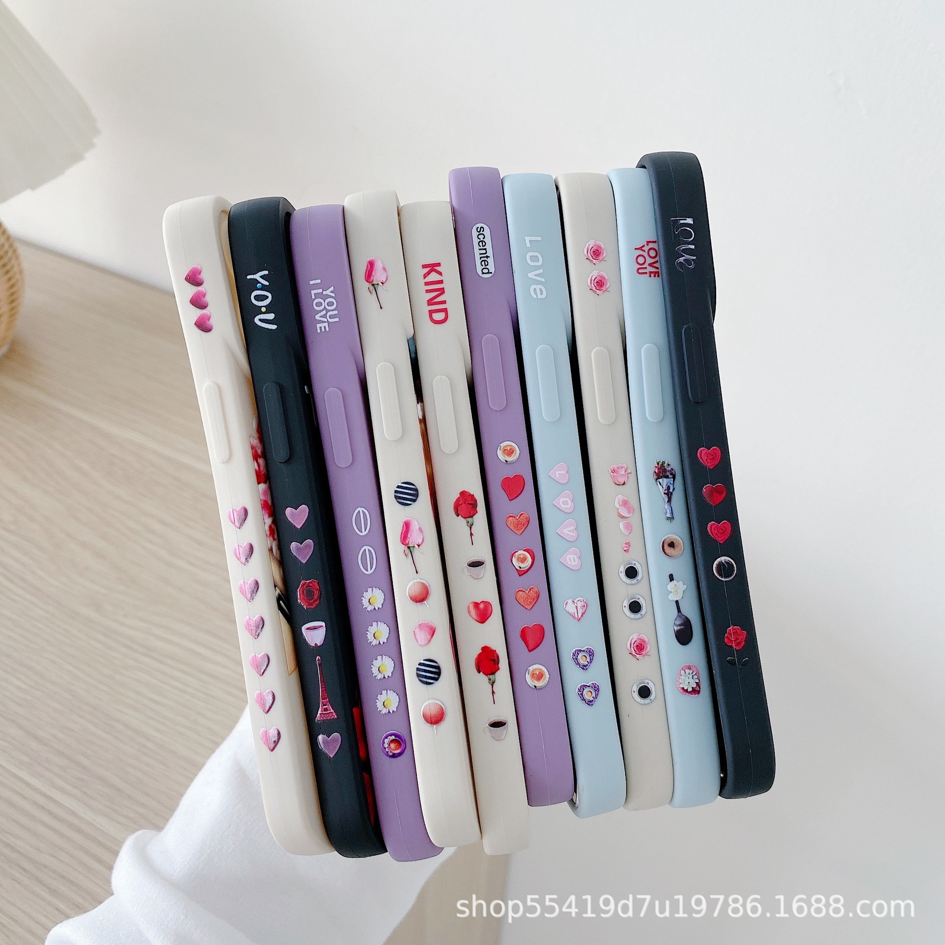Aplicable a la nueva carcasa del teléfono móvil de Apple personalizable pintura creativa anti-caída pupila tpu Huawei Xiaomi funda del teléfono móvil