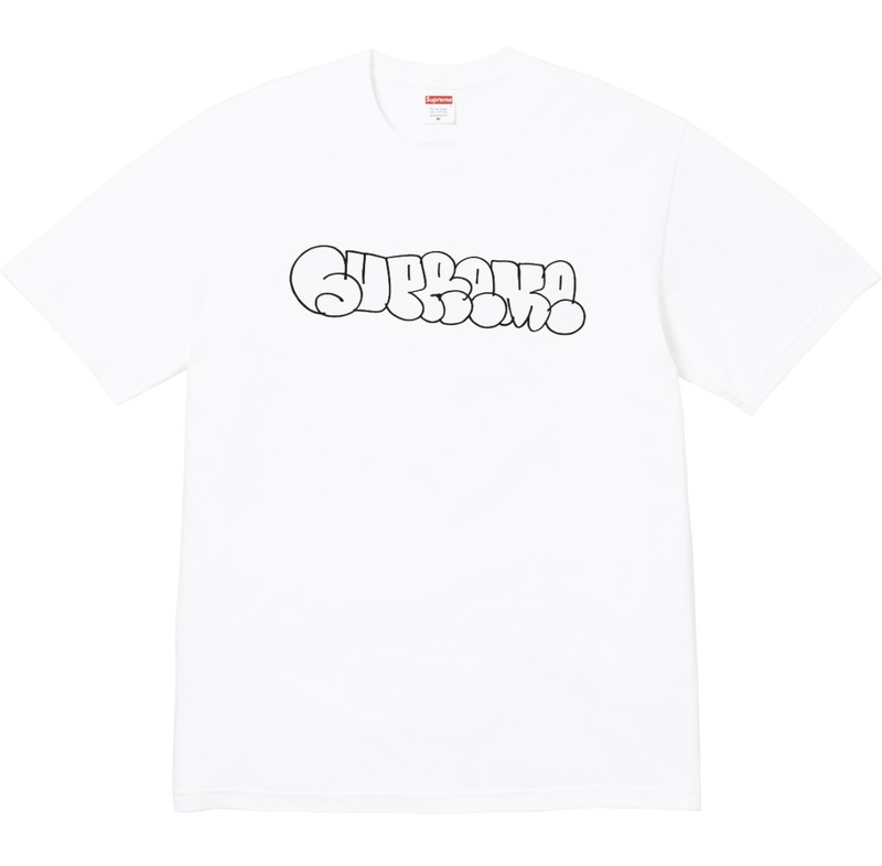 SUP潮牌SS25  Short-sleeved T-shirt 美潮街潮短袖T恤|undefined