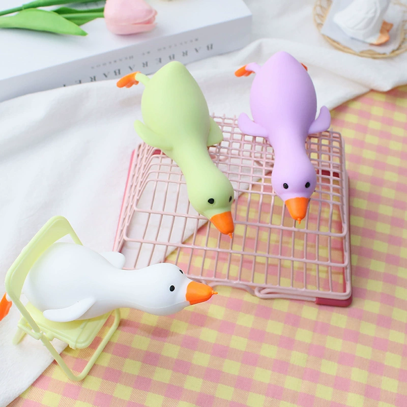 B.Duck, слизь, забавное устройство для взрослых, игрушка, утка, антистресс