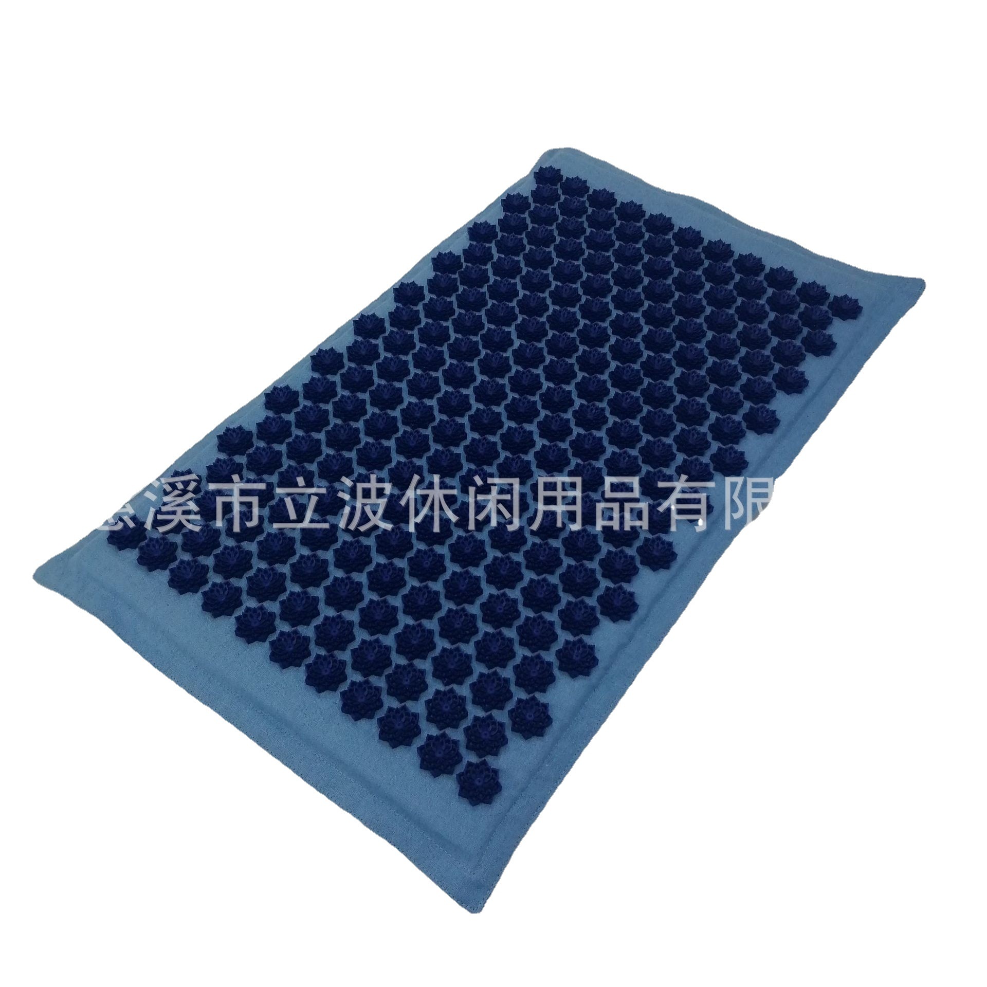 源头亚麻新款花钉针毯椰丝填充针灸针刺垫acupunture mat pillow