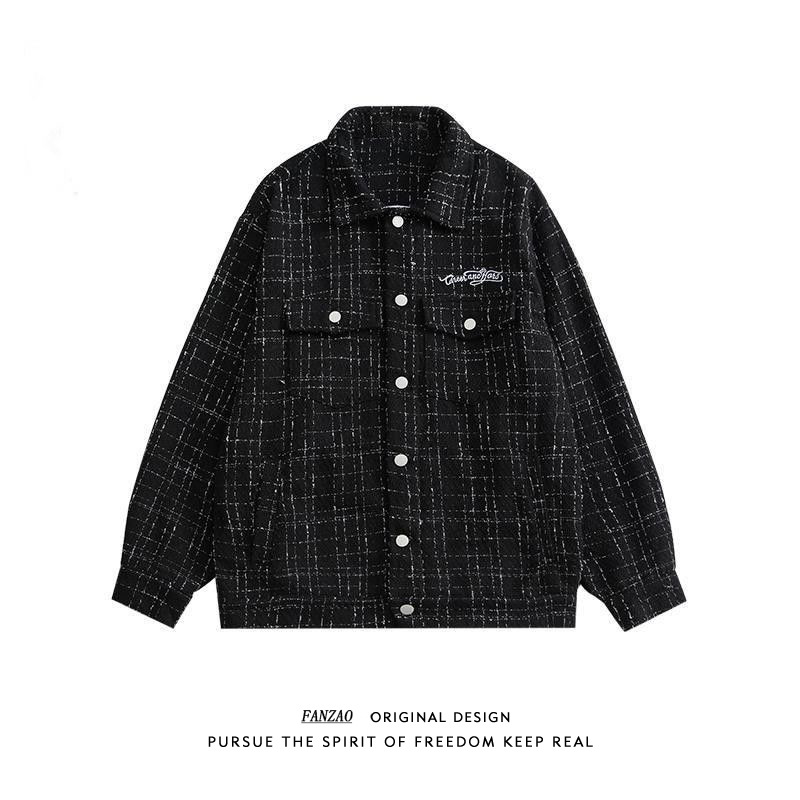 Chic Plaid Jacket Unisex