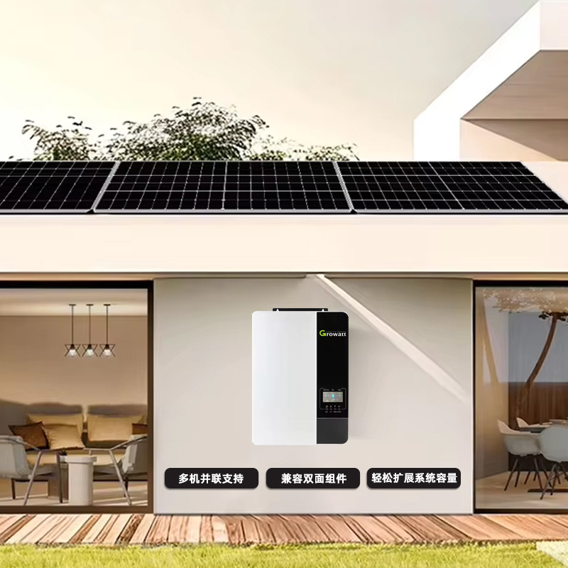 Inversores solares Growatt, inversores fotovoltaicos industriales y comerciales, máquinas integradas de control de inversores fuera de la red multimodelo al por mayor