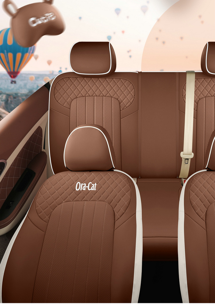 Euler good cat special car seat cover four seasons universal full surround cushion good cat gt cartoon leather seat cover cushion