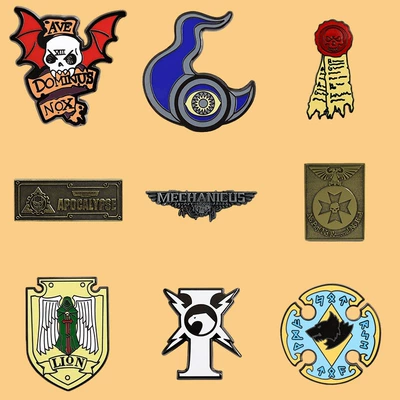 Yaxa sancaqları Metal Badge Clothing Accessories