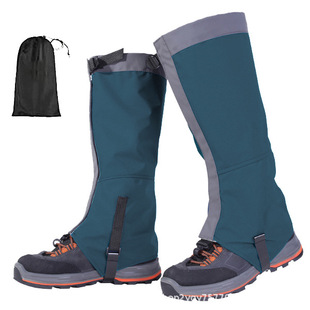 Snow cover factory hiking leg guard outdoor warm snow-proof long non-slip snow shoe cover sand-proof equipment female foot cover
