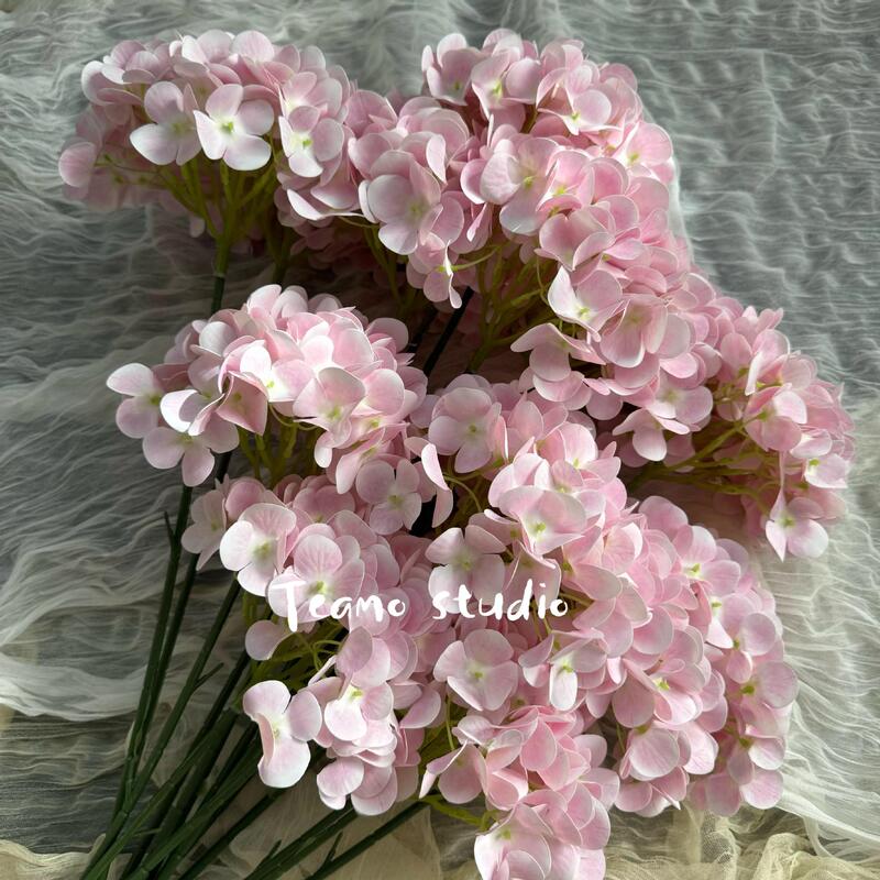 Simulation Flower 3d Printing Film Hydrangea Hand Moisturizing Home Ornaments Wedding Decoration Hydrangea Waterfall Door Head