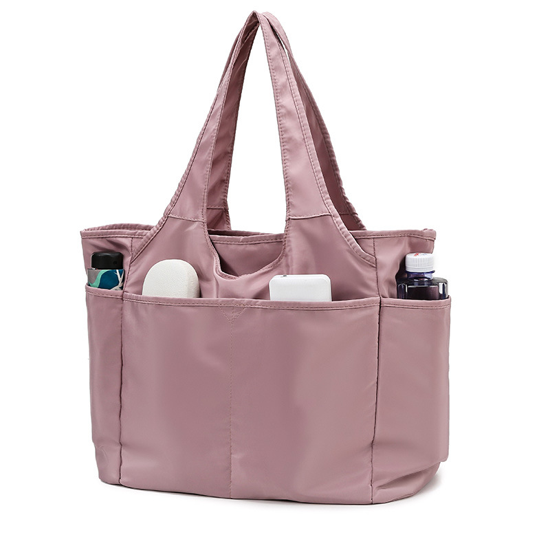Bolsa de Yoga y Gimnasio de Tela Oxford Transpirable y Expansible para Viajes de Ocio image 5