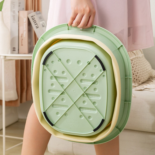 Foot bath tub household foldable foot bath bucket massage health foot bath bucket portable foot bath bucket basin wholesale