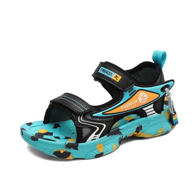188 children's sandals beach shoes summer Velcro webbing children's shoes outdoor leisure sports Boys and Girls Primary School students