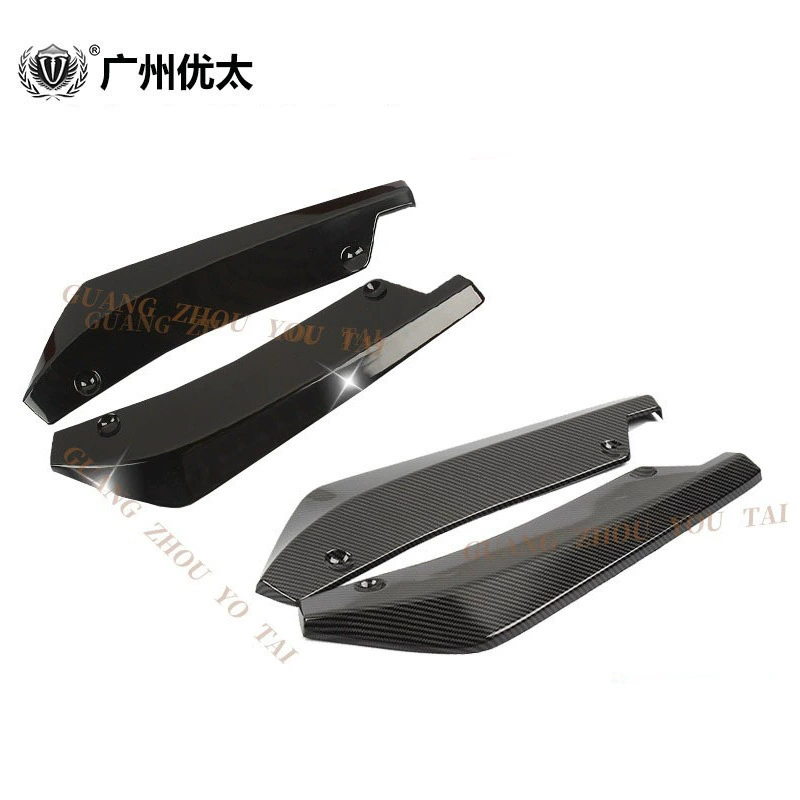 Универсальный спойлер из карбона для заднего бампера автомобиля, защита от столкновений, аксессуары для тюнинга, хит продаж
