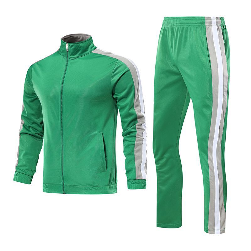 Chaqueta transfronteriza al aire libre traje deportivo de otoño e invierno ropa deportiva de manga larga para correr uniforme de aparición deportiva uniforme escolar chaqueta