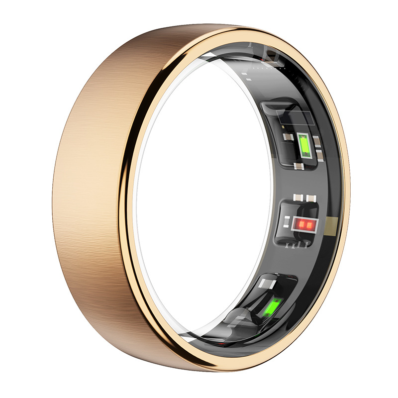 跨境新款R10智能戒指心率血氧睡眠健康多运动计步拍照防水无线充