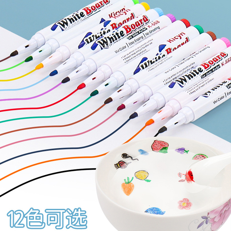 Diversión de los niños agua pintura acuarela pluma mágica pintura renacuajo cangrejo color pizarra pluma