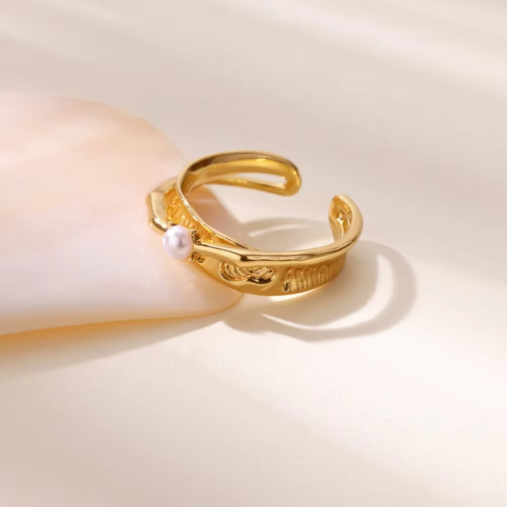 All Seasons Season Women's Gender IG Style Style Wholesale Jewelry IG Style Geometric Butterfly Dragon Copper Asymmetrical Enamel Open Rings