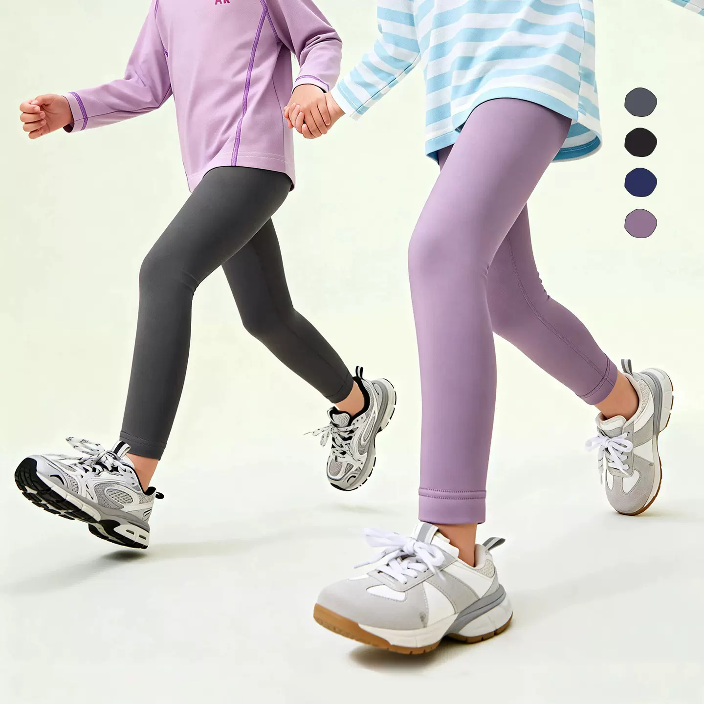 【高弹不变形】童贝童装2026春季新款女童打底裤百搭瑜伽裤长裤