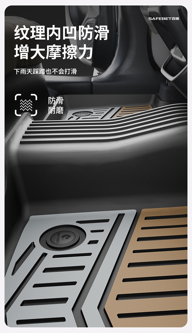 Suitable for Geely Galaxy E5 A7 Xingjian 7 Xingyue L Emgrand Xingyuan Special Car-Specific Colorful Tpe Car Floor Mats
