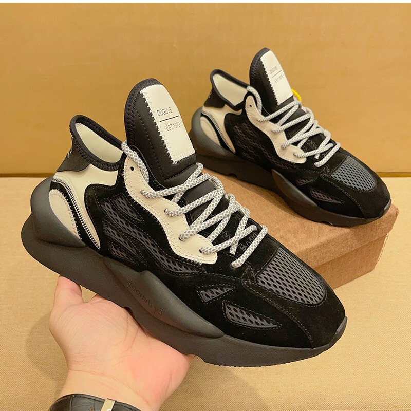 Black Samurai Retro Contrast Color Y3 Torre Shoes Men's Genuine Leather Thick Sole High-End High-End High-End High-End High-End High-End High-End High-End High-End High-End High-End High-End High-End High-End High-End High-End High-End High-End High-End Sports Shoes