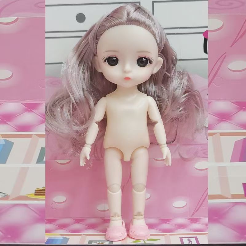 17cm 人形ボディ 8 ポイント BJD 女の子のおもちゃドレスアップ 6 インチ 16cm 裸人形マルチスタイルバービー卸売|undefined