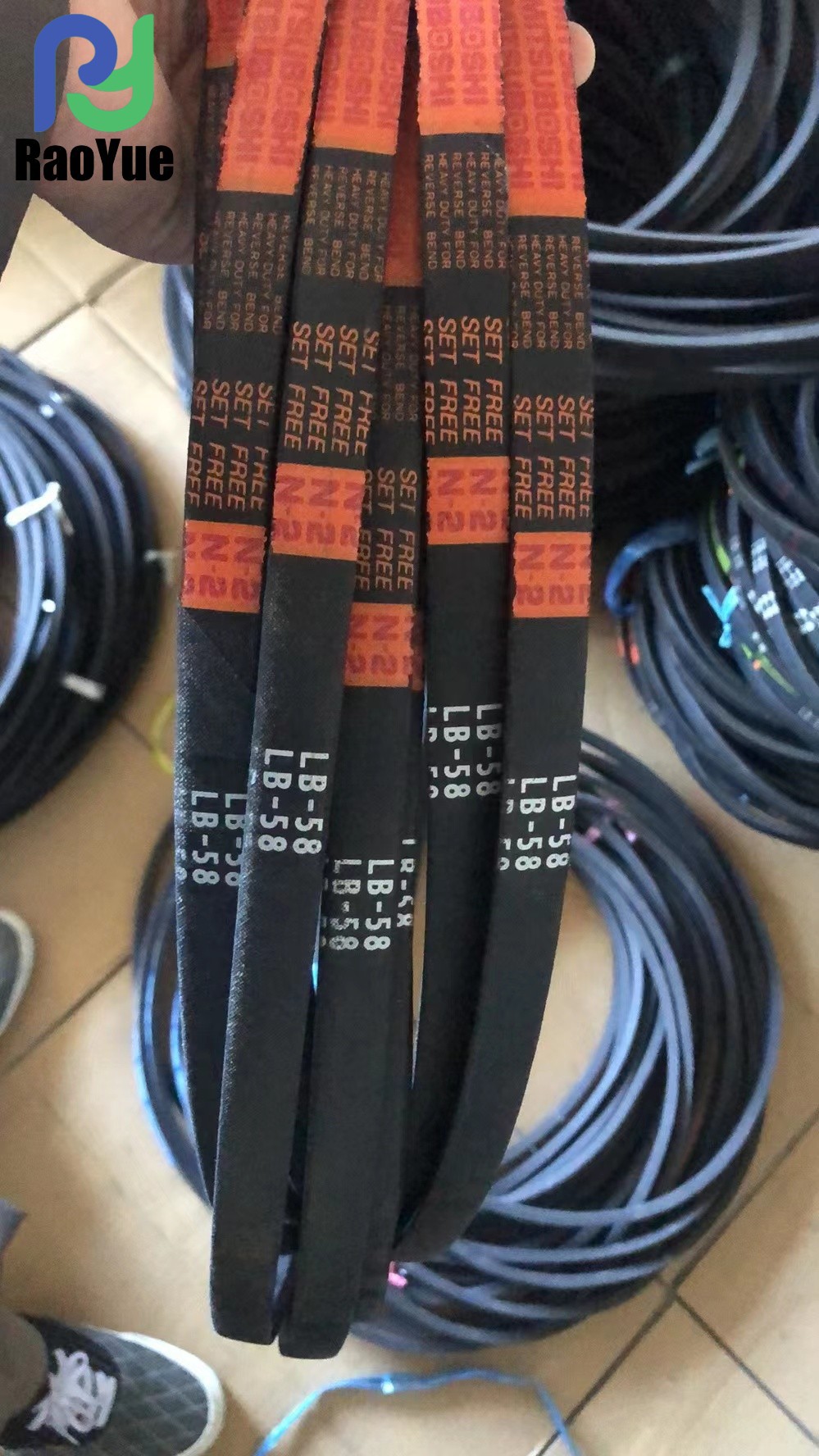 久保田收割机DC-5(PRO100)脱谷皮带LB148-AG6A三星 5T101-69270